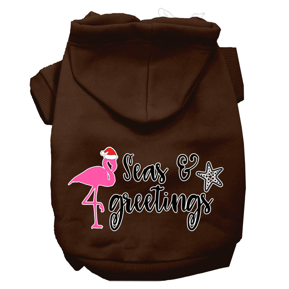 As You Wish Apparel – "Seas & Greetings" Christmas Pet Hoodie