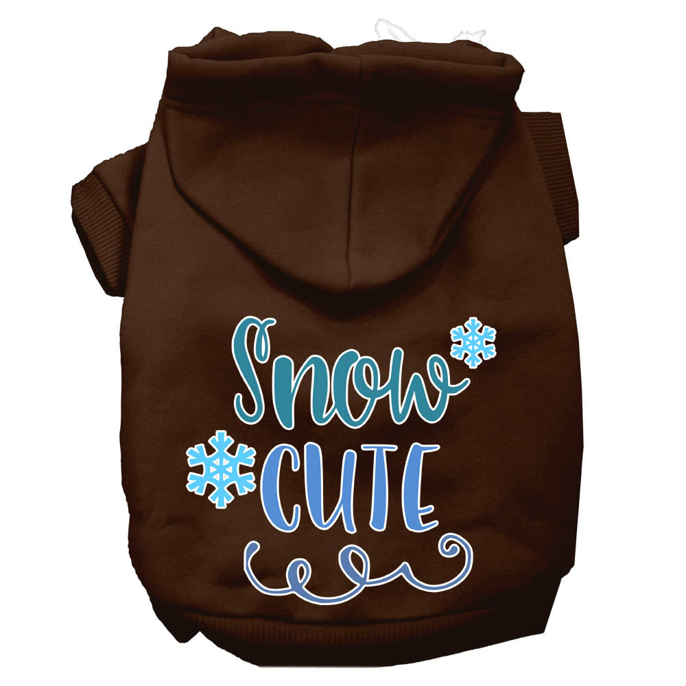 As You Wish Apparel – "Snow Cute" Christmas Pet Hoodie