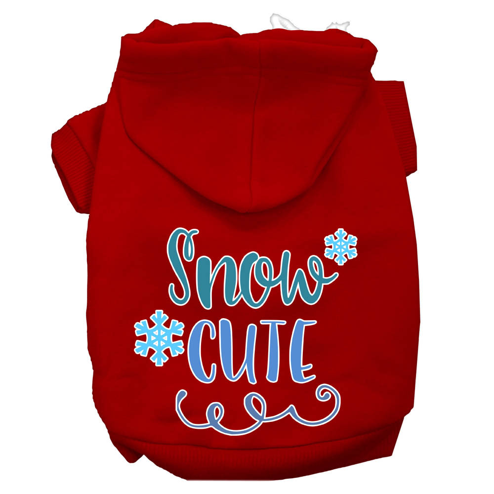 As You Wish Apparel – "Snow Cute" Christmas Pet Hoodie