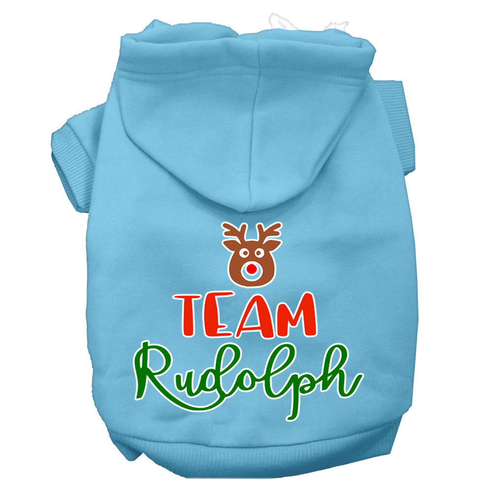 As You Wish Apparel – "Team Rudolph" Christmas Pet Hoodie