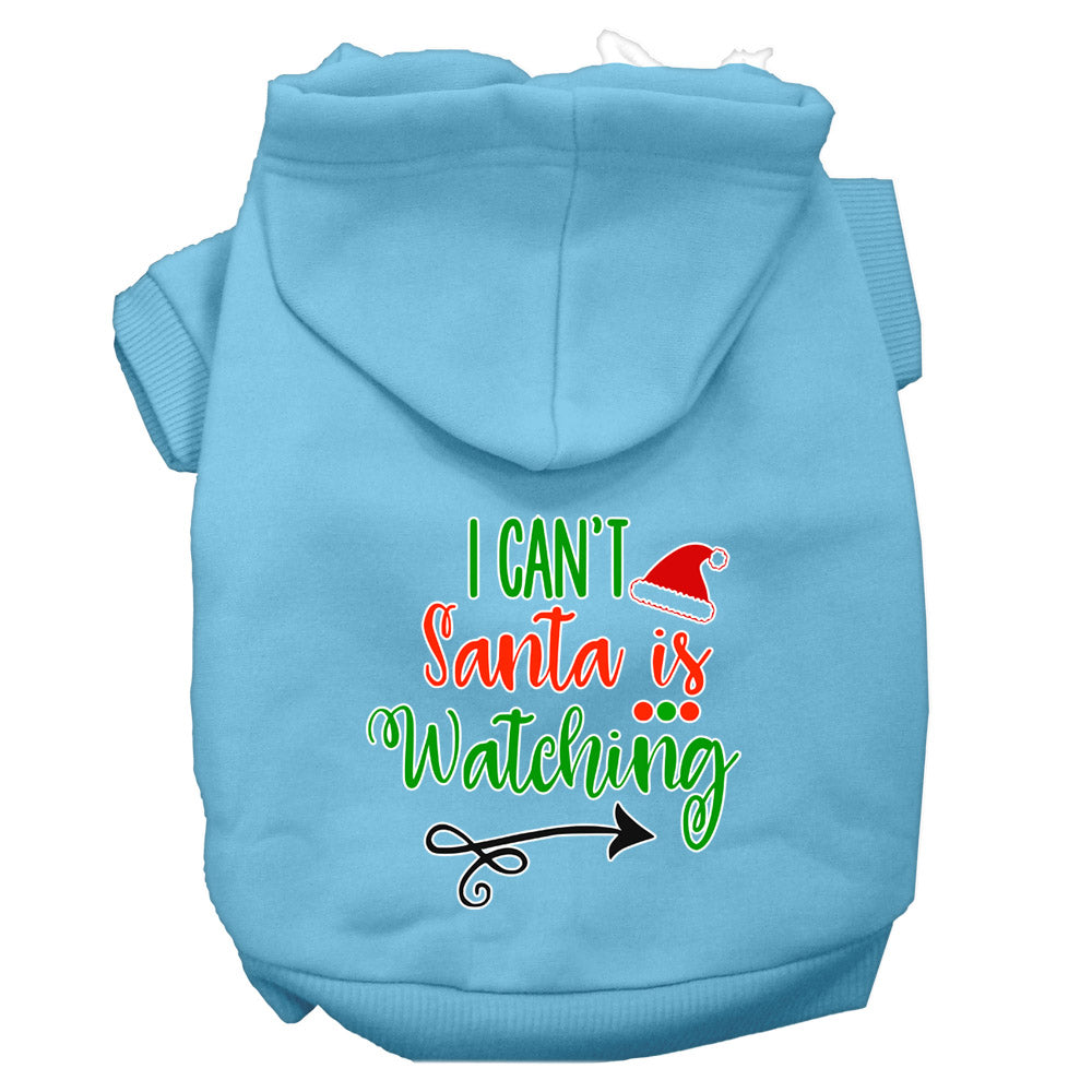 As You Wish Apparel – "I Cant, Santa Is Watching" Christmas Pet Hoodie