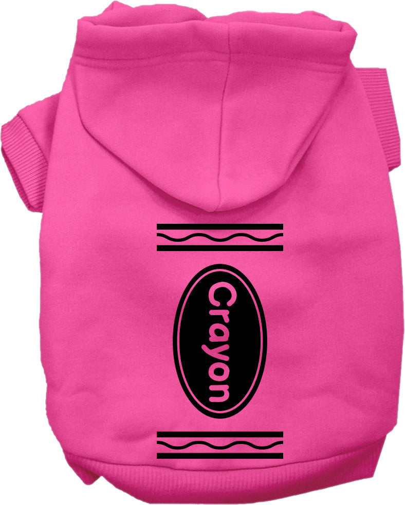 As You Wish Apparel – Crayon Costume Halloween Pet Hoodie
