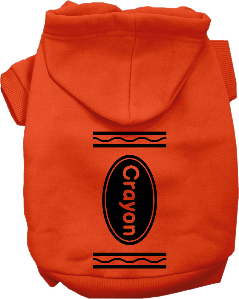 As You Wish Apparel – Crayon Costume Halloween Pet Hoodie