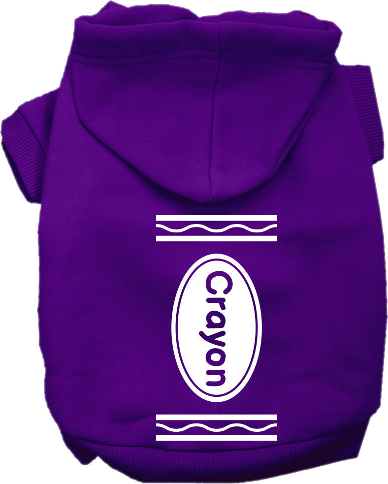As You Wish Apparel – Crayon Costume Halloween Pet Hoodie
