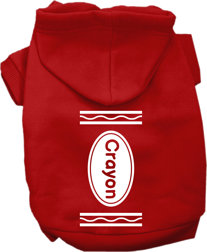 As You Wish Apparel – Crayon Costume Halloween Pet Hoodie