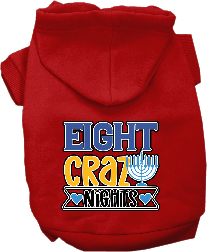 As You Wish Apparel – Hanukkah Eight Crazy Nights Pet Hoodie