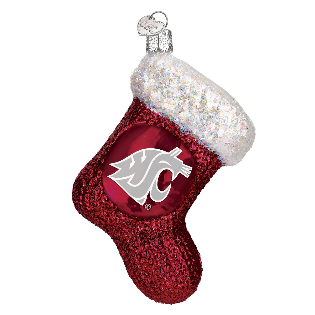 Old World Christmas: WSU Stocking Christmas Ornament