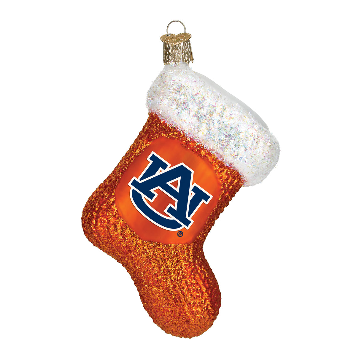 Old World Christmas: Auburn Stocking Christmas Ornament