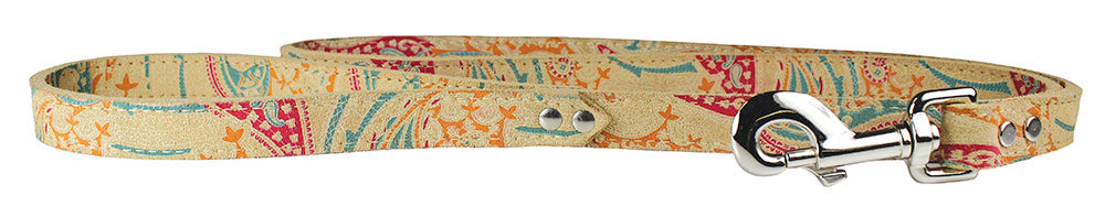 Sand Paisley Leather Collection Set