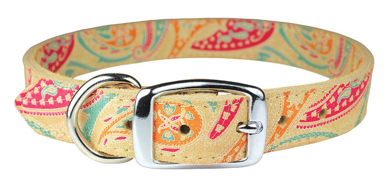 Sand Paisley Leather Collection Set