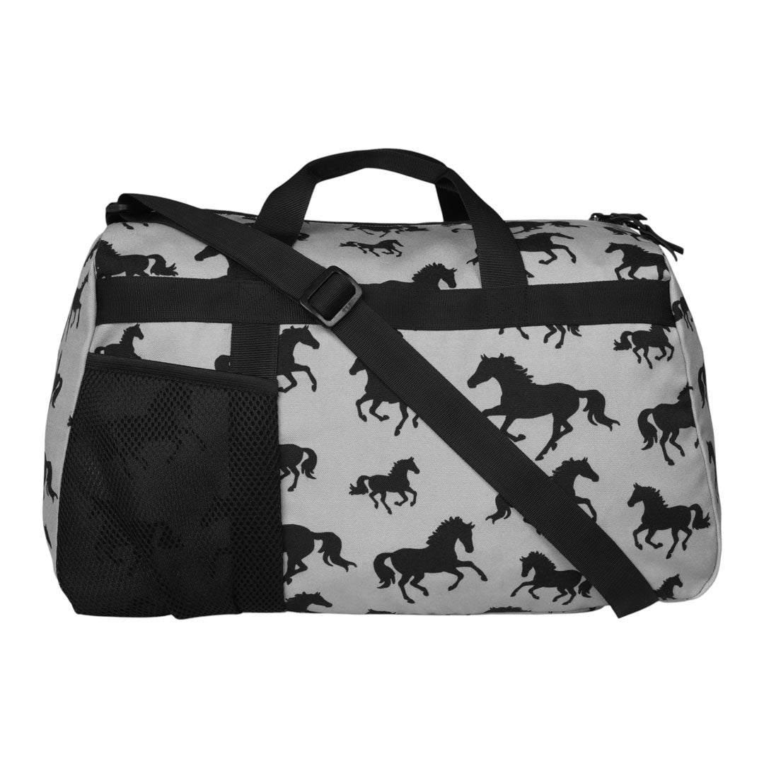AWST Intl Lila Silhouette Horse Duffle