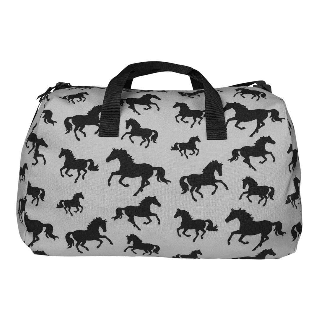 AWST Intl Lila Silhouette Horse Duffle