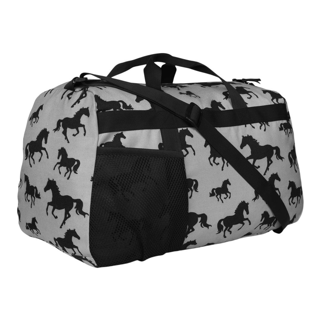AWST Intl Lila Silhouette Horse Duffle
