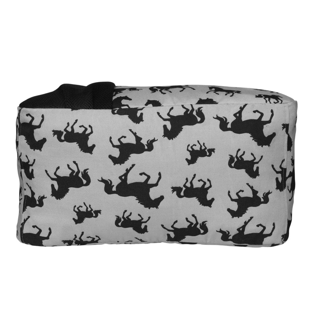 AWST Intl Lila Silhouette Horse Duffle