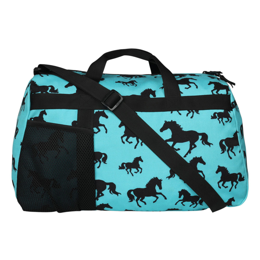 AWST Intl Lila Silhouette Horse Duffle