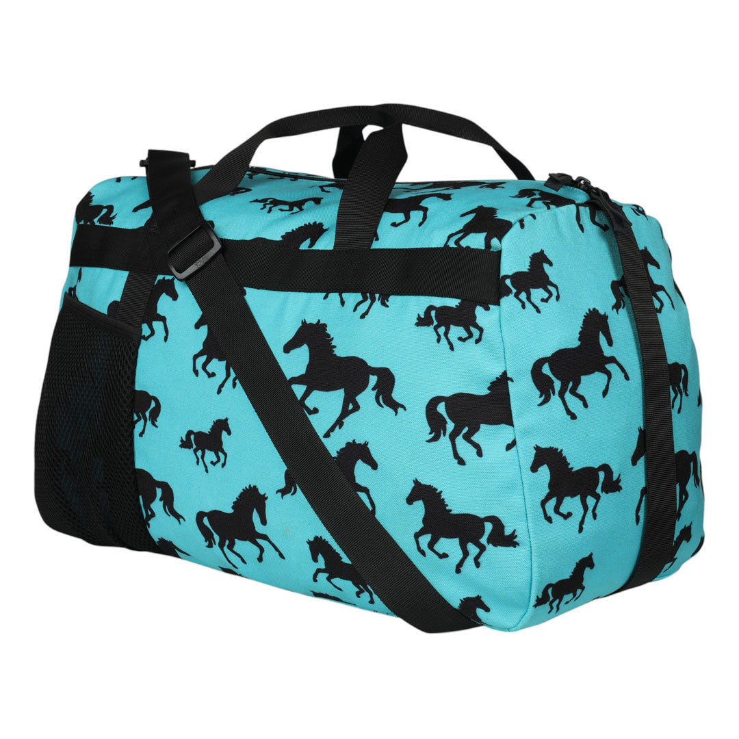 AWST Intl Lila Silhouette Horse Duffle