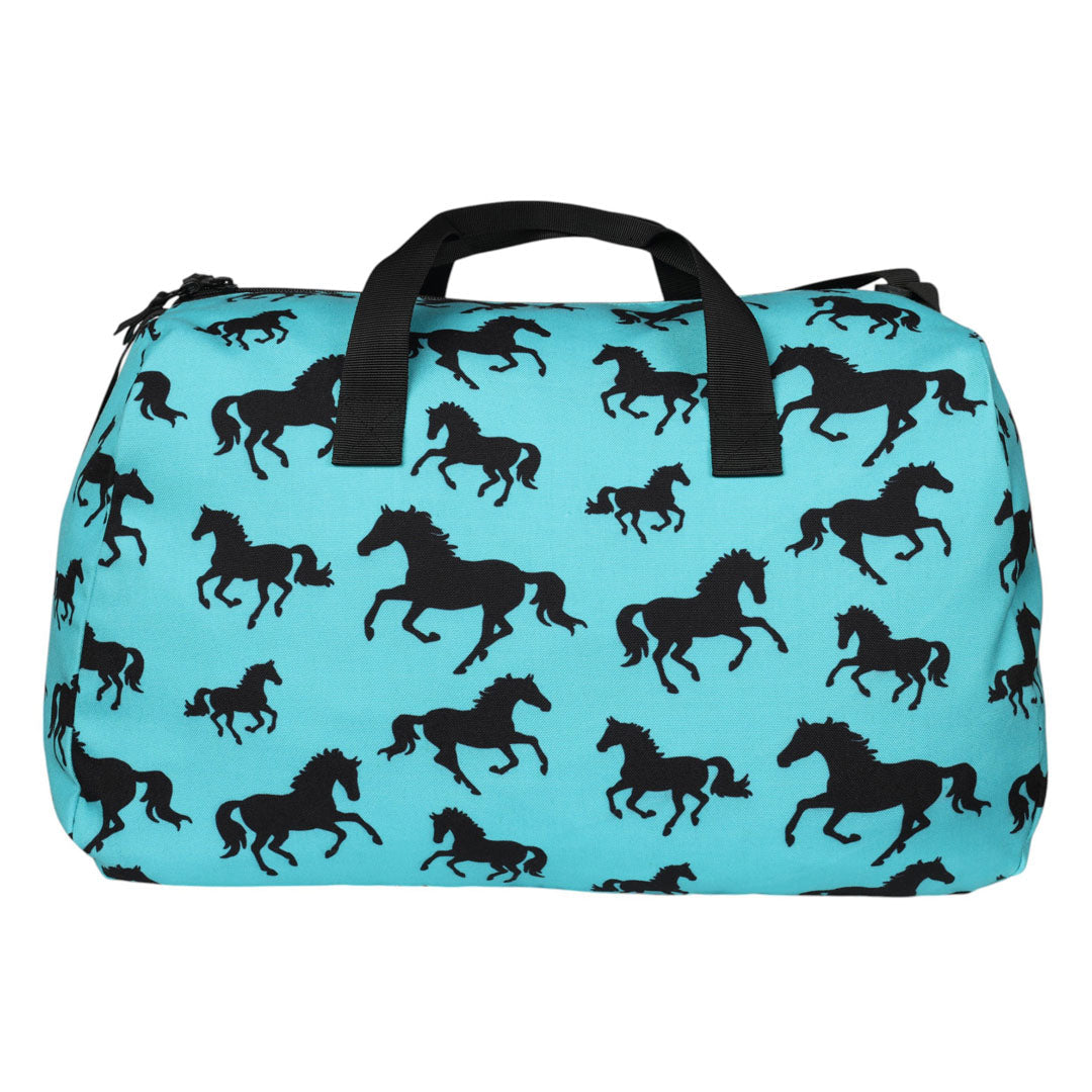 AWST Intl Lila Silhouette Horse Duffle