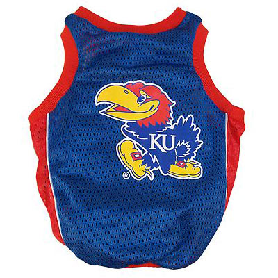 NCAA Kansas Jayhawks Replica Dog Jersey by SportyK9