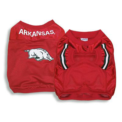 NCAA Arkansas Razorbacks Replica Dog Jersey by SportyK9