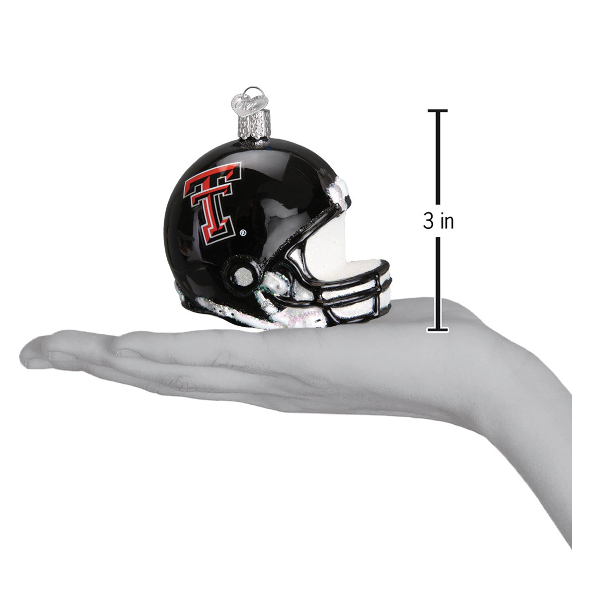 Old World Christmas: Texas Tech Helmet Christmas Ornament