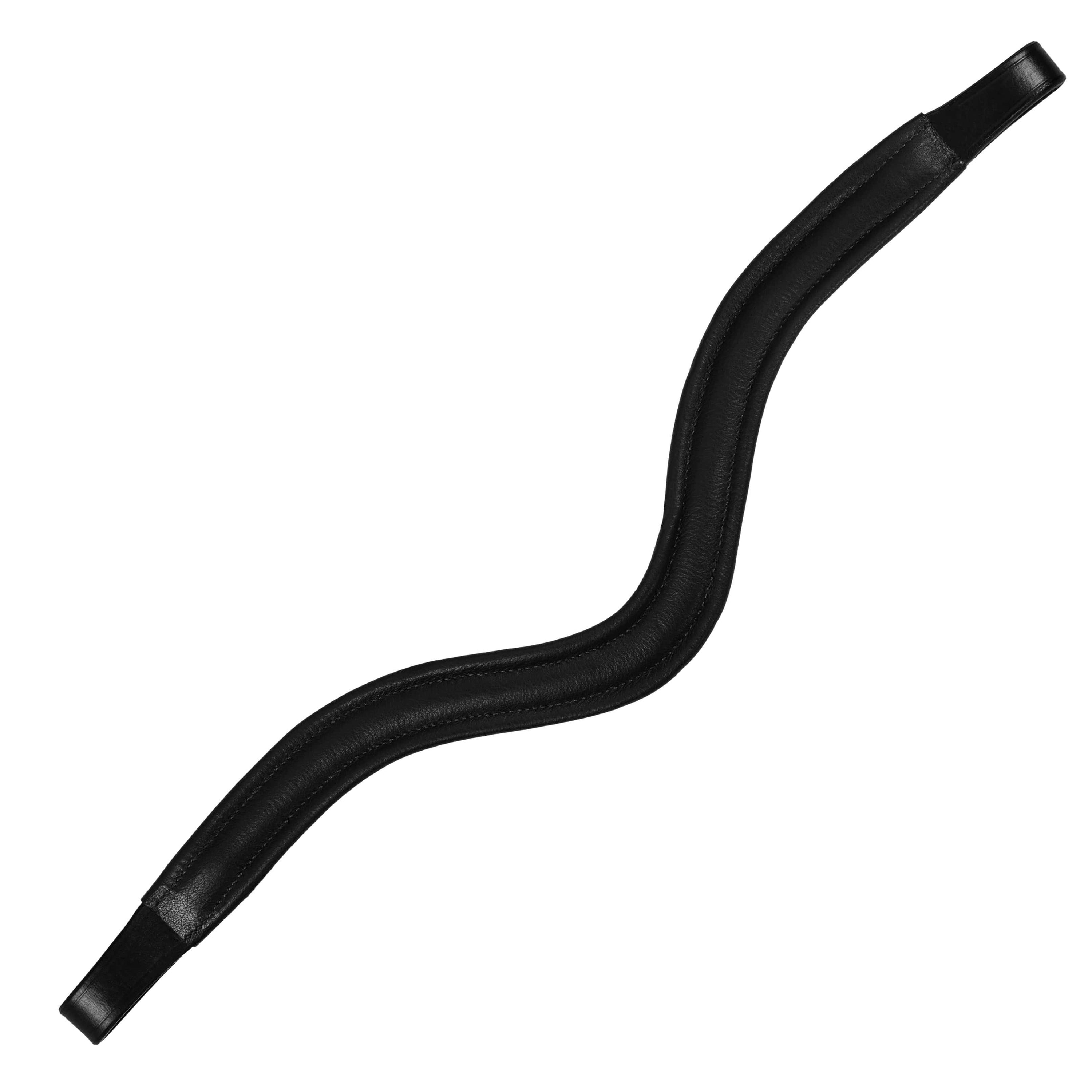 ExionPro Fancy Stitched Square Raised Padded Browband 