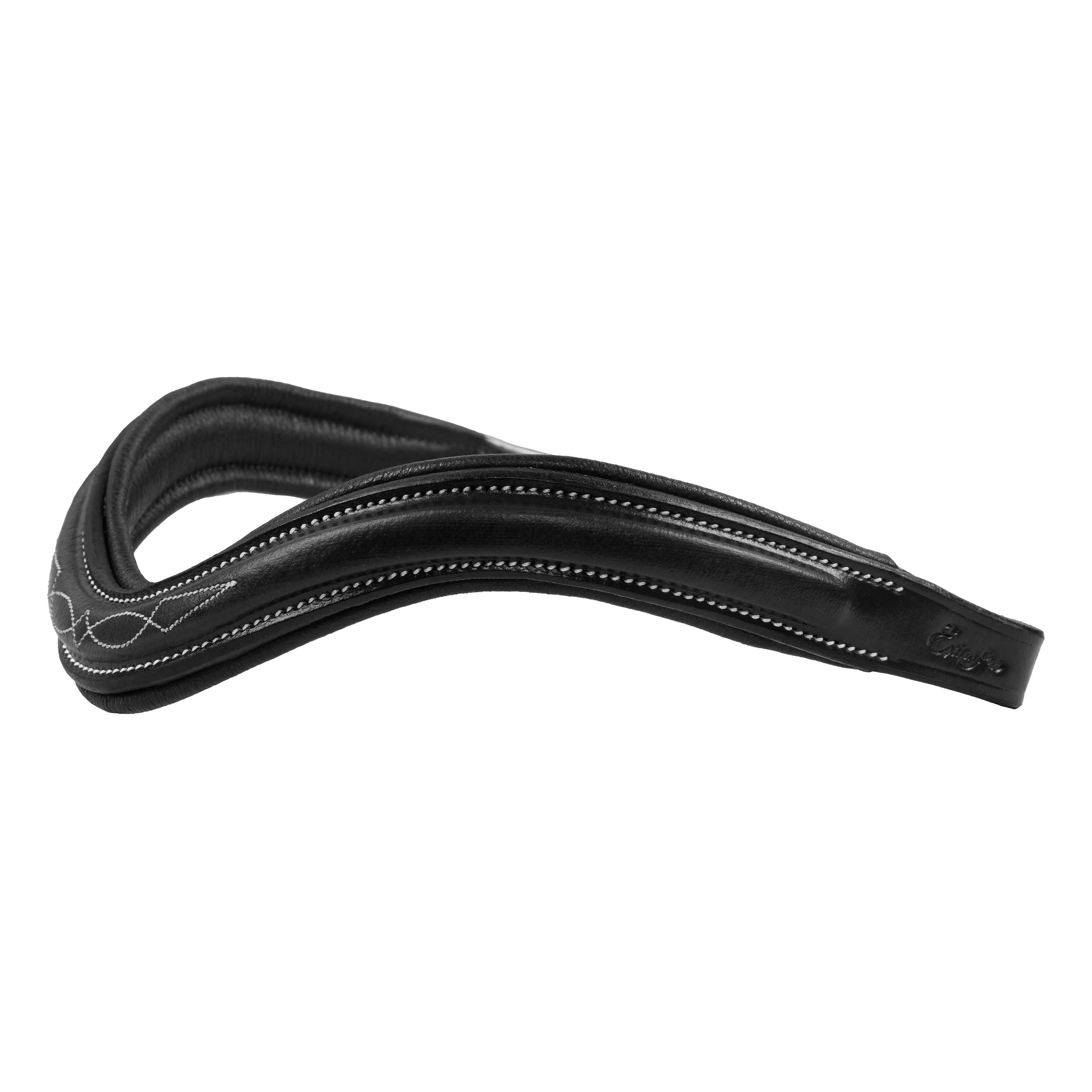 ExionPro Fancy Stitched Square Raised Padded Browband | HT Animal Supply