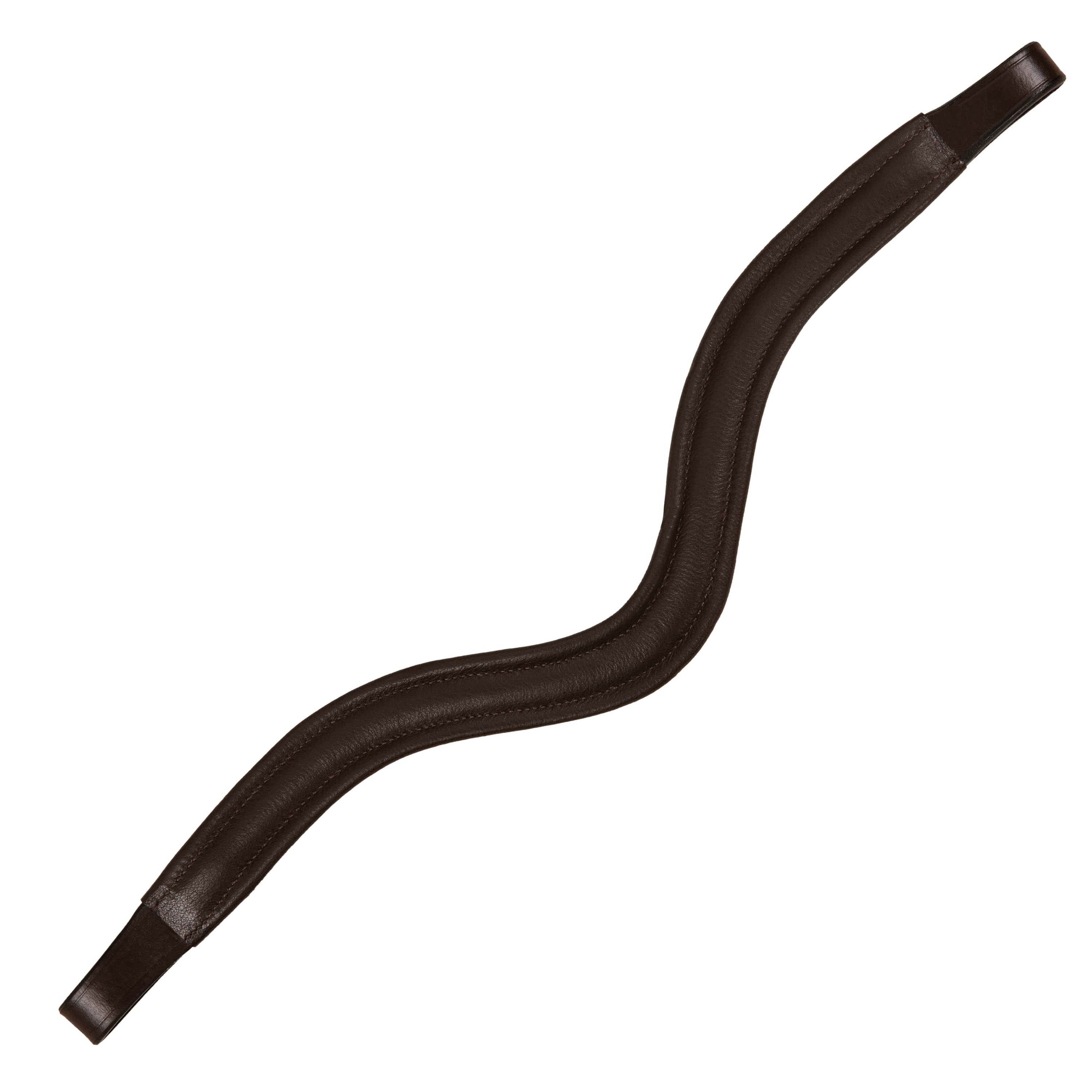 ExionPro Fancy Stitched Square Raised Padded Browband 