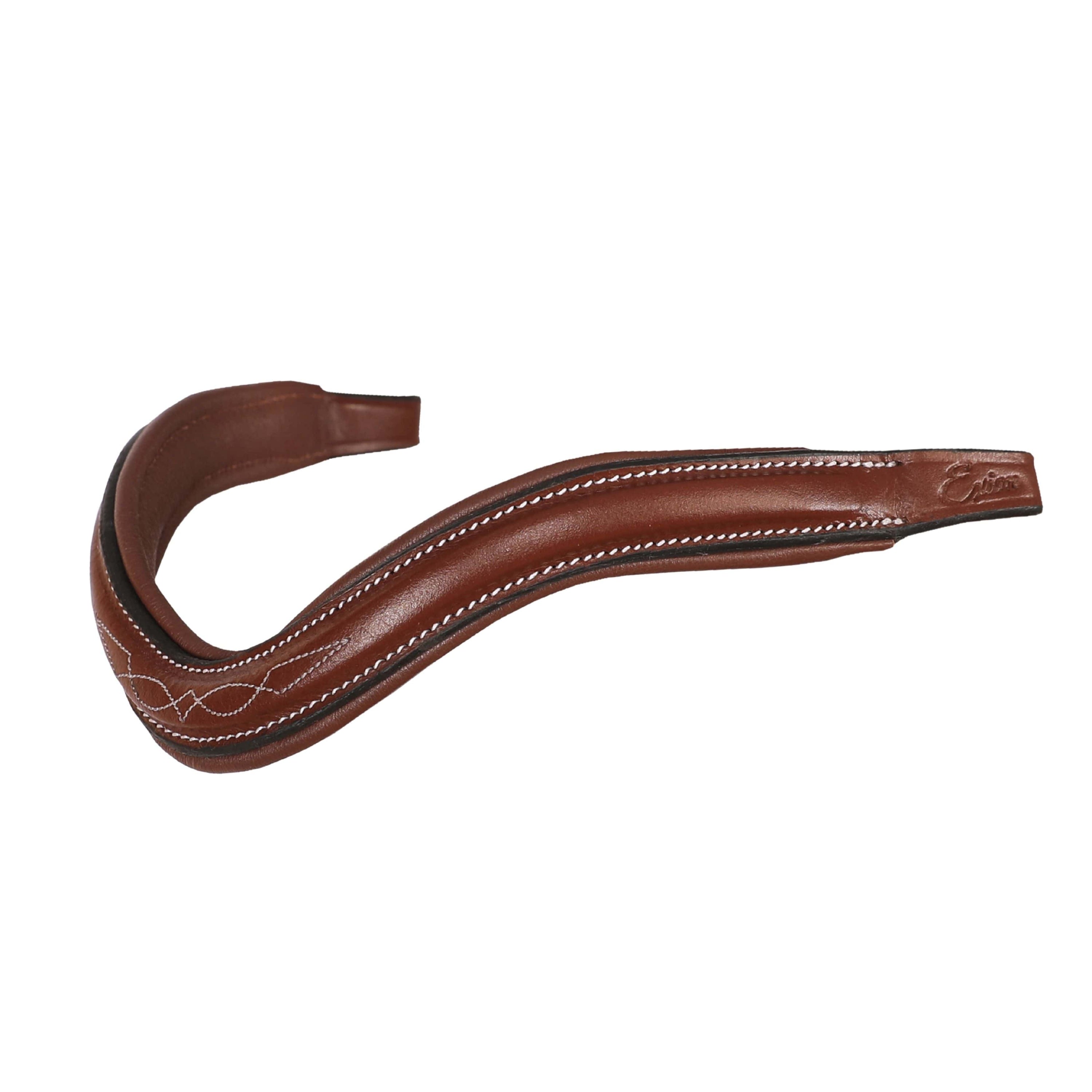 ExionPro Fancy Stitched Square Raised Padded Browband 
