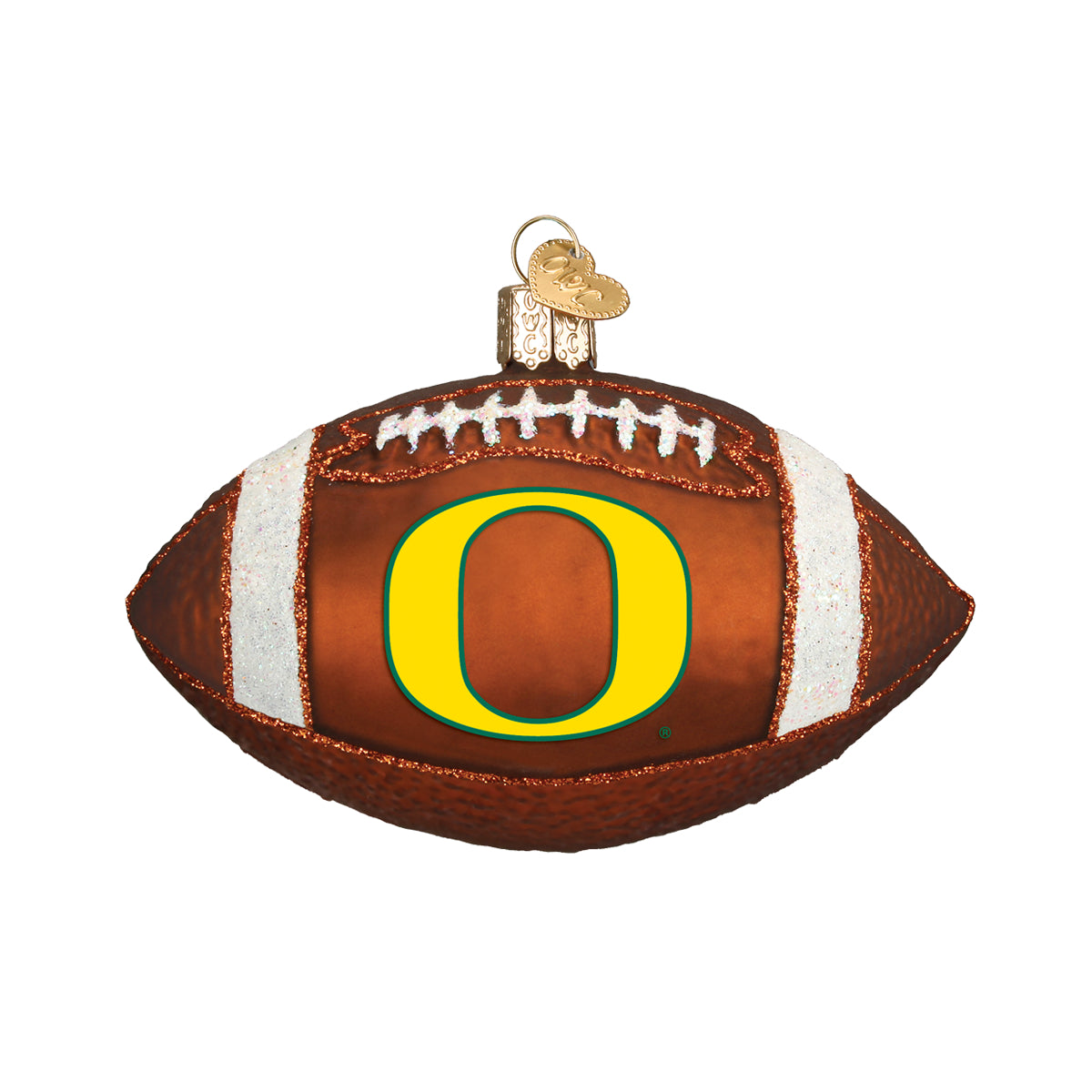 Old World Christmas: Oregon Football Christmas Ornament
