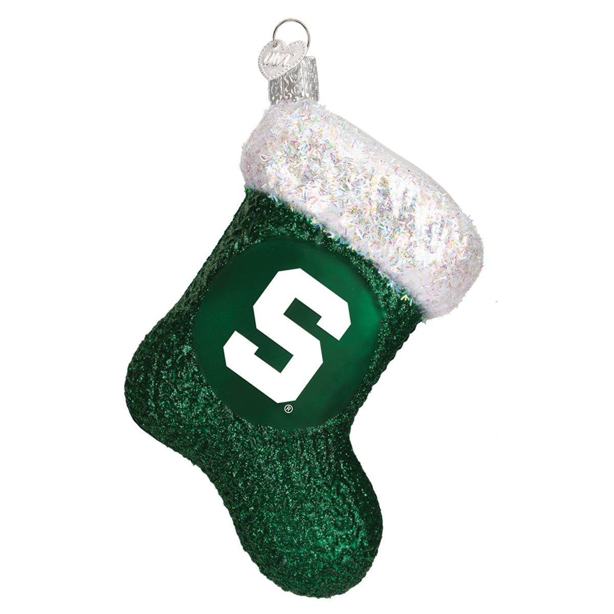 Old World Christmas: Michigan State Stocking