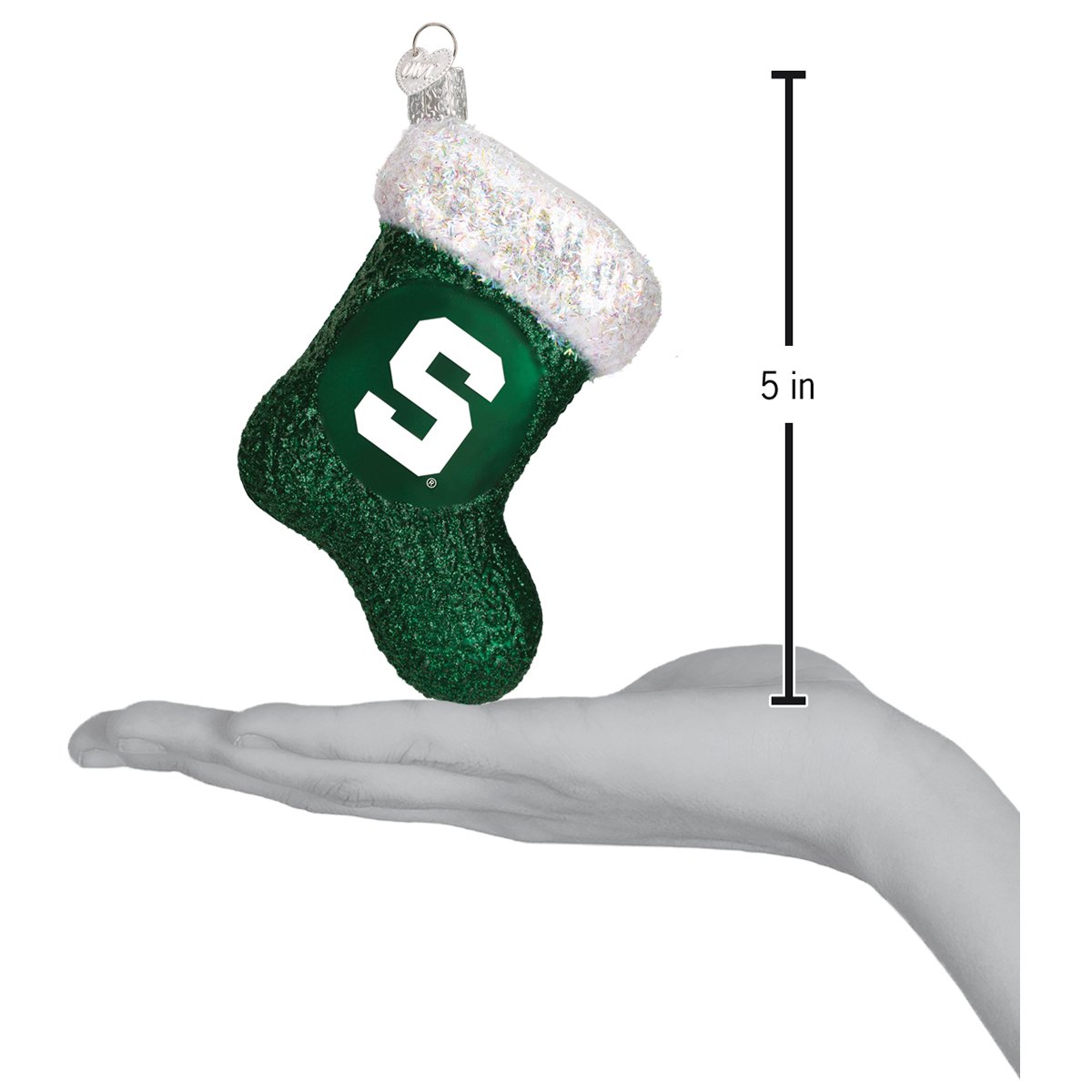 Old World Christmas: Michigan State Stocking