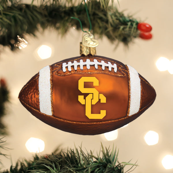 Old World Christmas: USC Football Christmas Ornament