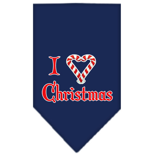 As You Wish Apparel – "I Heart Christmas" Pet Bandana