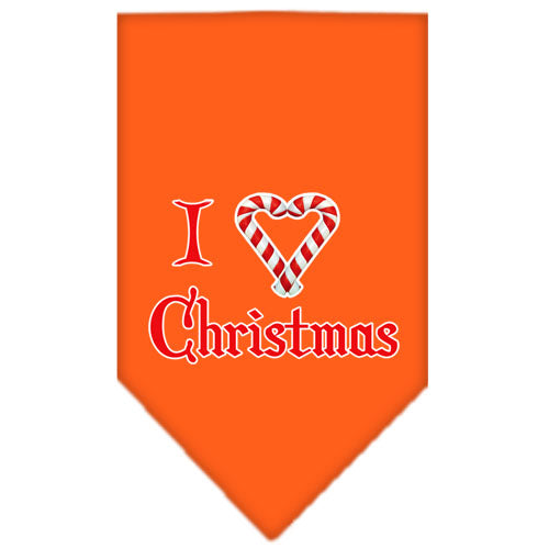 As You Wish Apparel – "I Heart Christmas" Pet Bandana