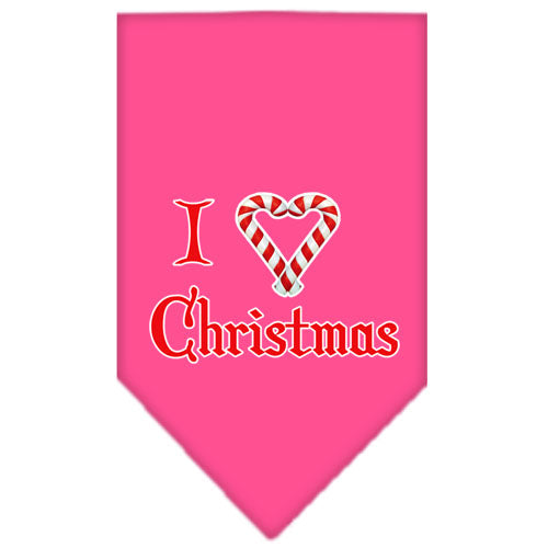 As You Wish Apparel – "I Heart Christmas" Pet Bandana
