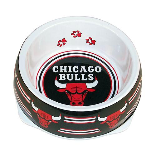 NBA Chicago Bulls Designer Dog Bowl by SportyK9