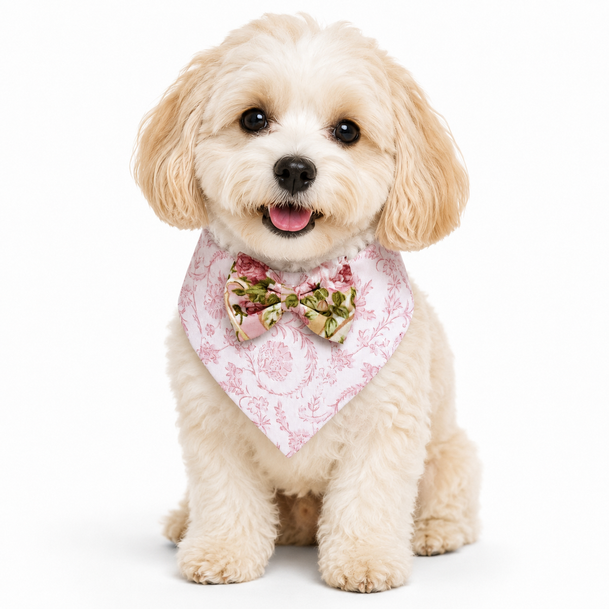 Pretty in Pink LovePackPuppy Bandana