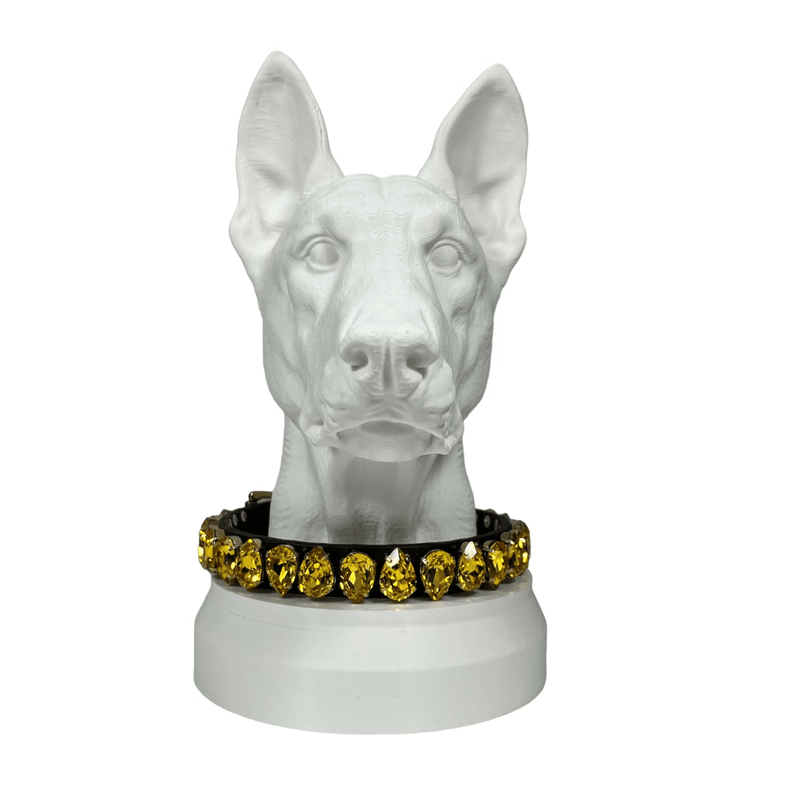 Happy Liz Dog Collar Light Topaz
