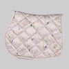 Dapplebay Dragonfly Meadow Jump Saddle Pad-Light Pink