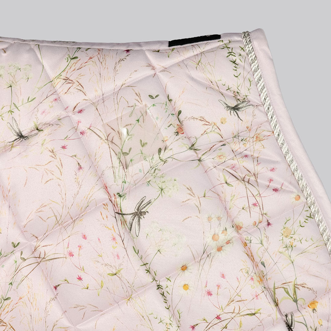 Dapplebay Dragonfly Meadow XC Saddle Pad - Light Pink