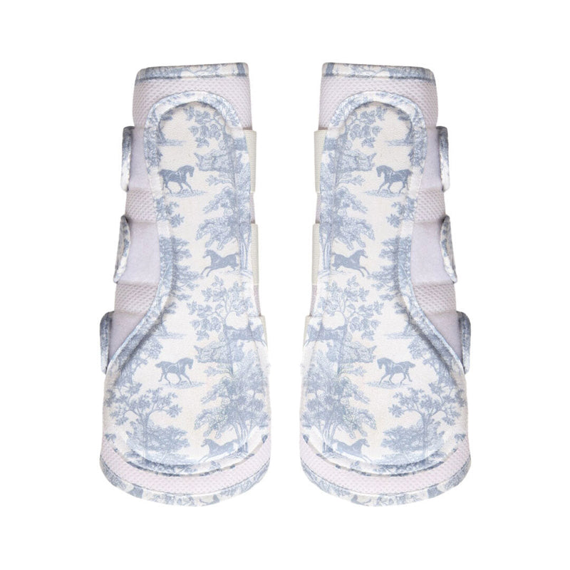 Dapplebay Equestrian Toile Airflow Brush Boots-Moonrise