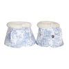 Dapplebay Equestrian Toile ProTech Bell Boots-Moonrise