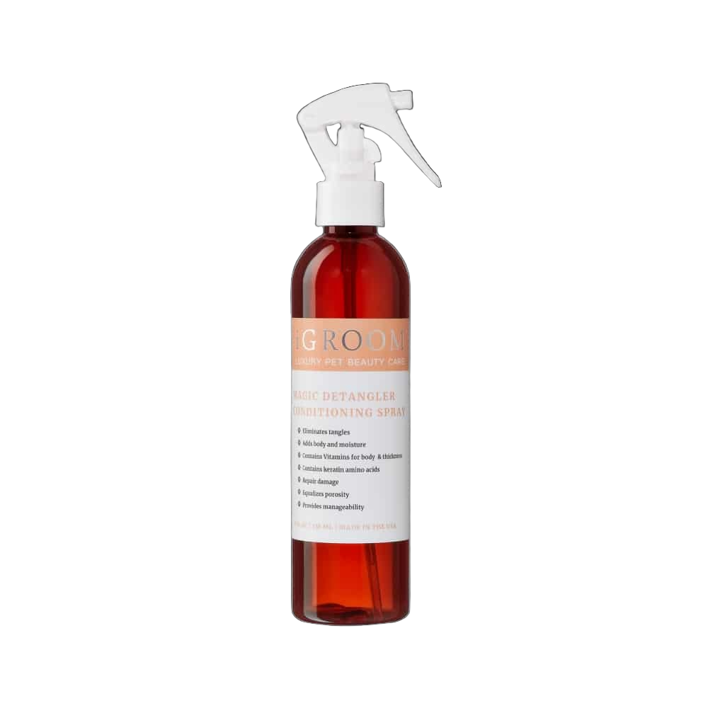 Magic Detangling Spray with Fragrance 8oz by iGroom