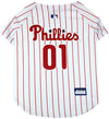 Philadelphia Phillies Dog Jersey - w/red stripes