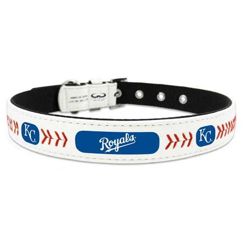 MLB Kansas City Royals Leather Baseball Collar by Gamewear