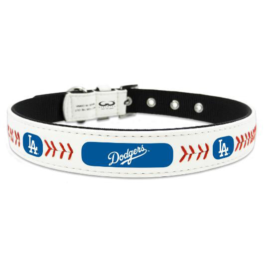 MLB Los Angeles Dodgers Leather Baseball Collar by Gamewear