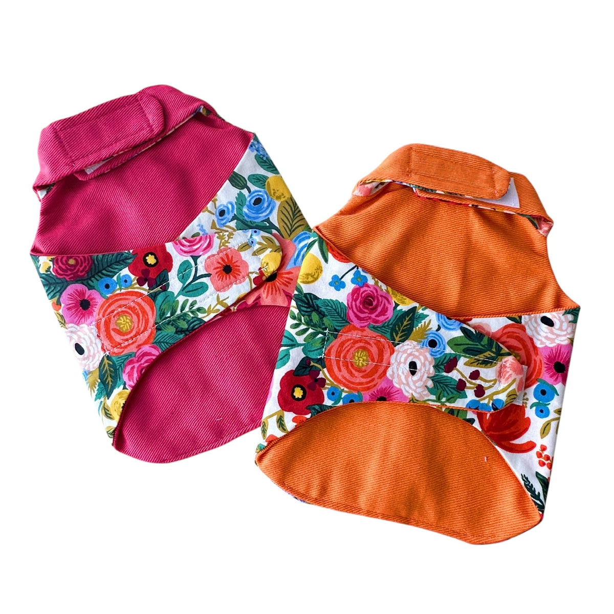 Heads or Tails Pup Floral Burst Dog Leash