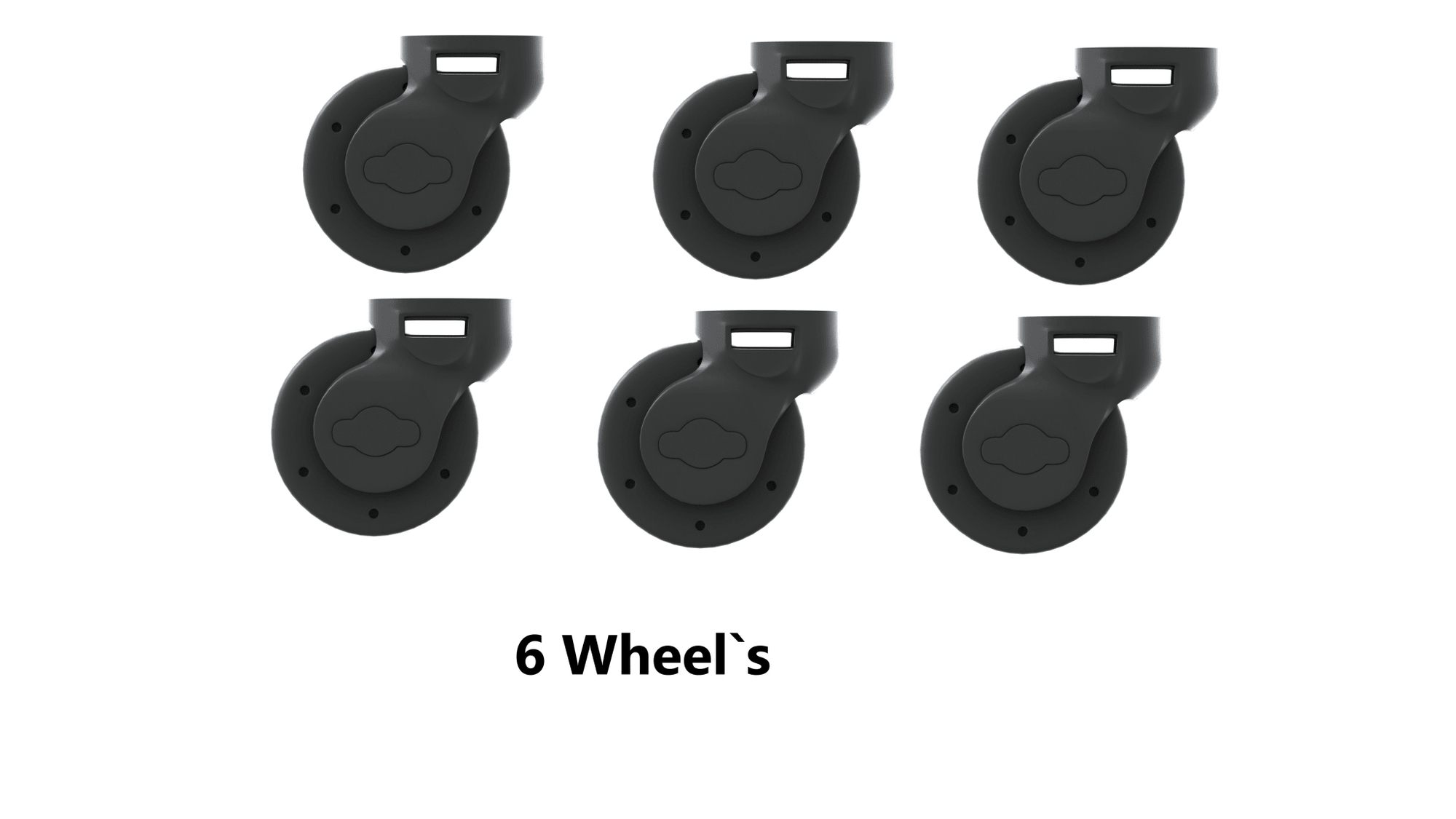 6 Wheels Compatible With Luxury Rider, Luxury Lorry, Bone Cruiser, Quilited Chariot, Pro Version Only. | HT Animal Supply