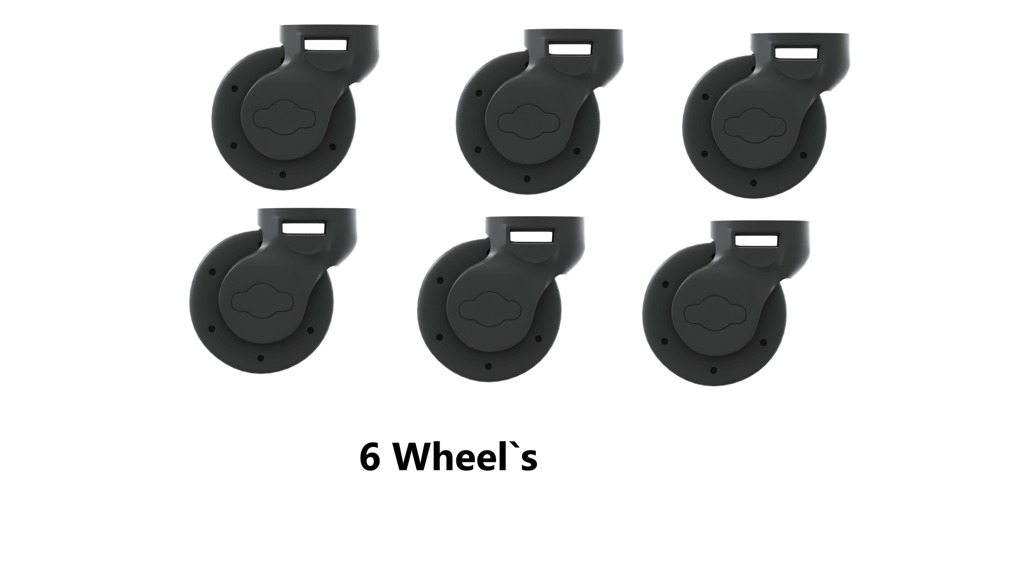 6 Wheels Compatible With Luxury Rider, Luxury Lorry, Bone Cruiser, Quilited Chariot, Pro Version Only. | HT Animal Supply