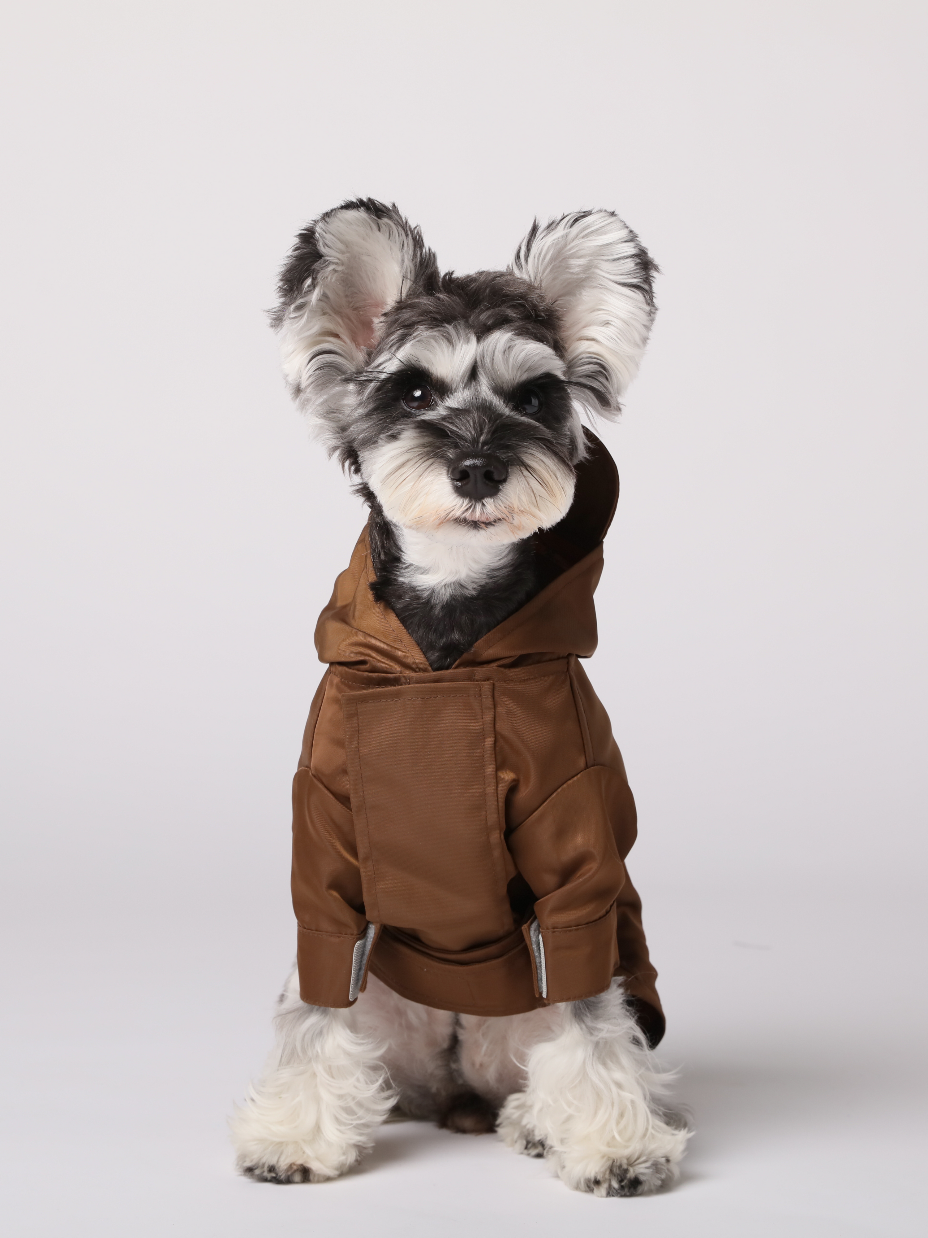 Tribeca Adjustable Velcro Raincoat-Choco